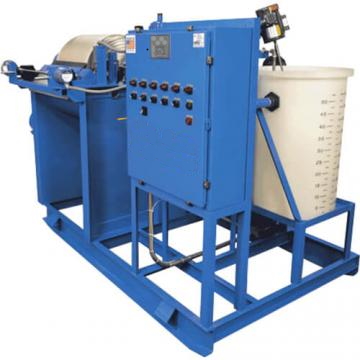 Dewatering System that filters industrial sludge